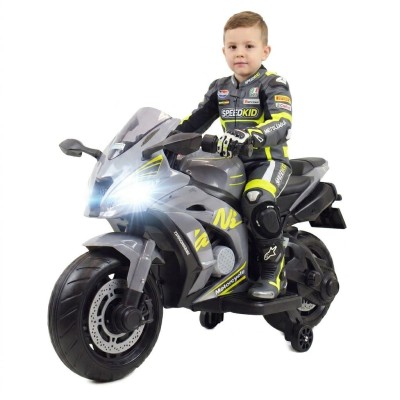Wielki motor ścigacz  ma akumulator, miękkie koła, miękkie siedzenie/OZB909