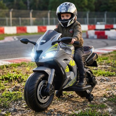Wielki motor ścigacz  ma akumulator, miękkie koła, miękkie siedzenie/OZB909