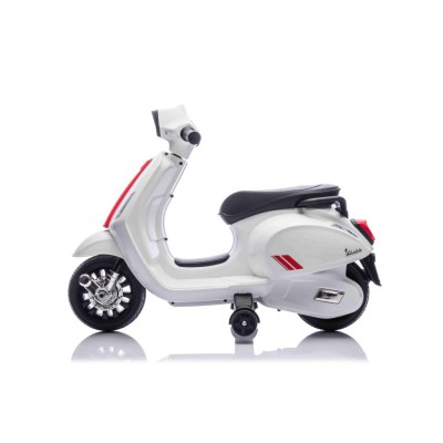 Pierwszy skuter na akumulator dla dziecka Vespa, licencja