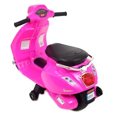 Pierwszy skuter na akumulator dla dziecka Vespa, licencja