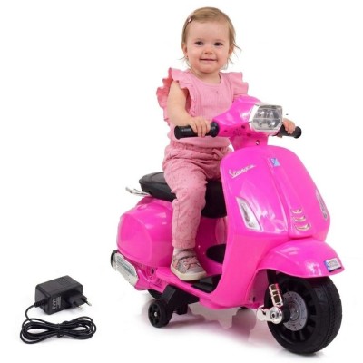 Pierwszy skuter na akumulator dla dziecka Vespa, licencja