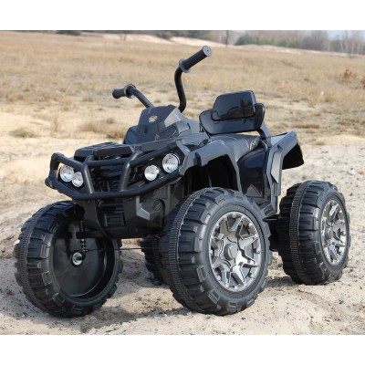 MEGA WIELKI QUAD, AMORTYZATORY, MIĘKKIE KOŁA, PILOT, WOLNY START, RADIO/0906