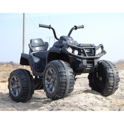 MEGA WIELKI QUAD, AMORTYZATORY, MIĘKKIE KOŁA, PILOT, WOLNY START, RADIO/0906