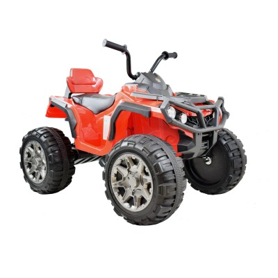 MEGA WIELKI QUAD, AMORTYZATORY, MIĘKKIE KOŁA, PILOT, WOLNY START, RADIO/0906