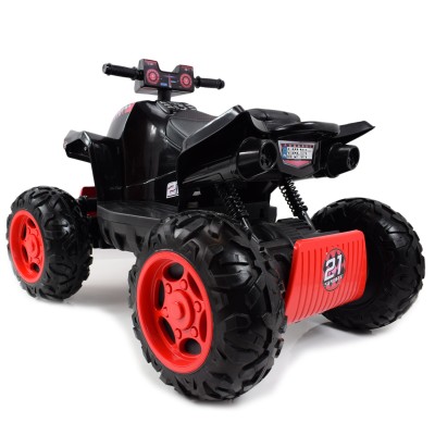 MEGA WIELKI QUAD  Z NAPĘDEM 4X4, AMORTYZATORY, MIĘKKIE KOŁA,, BLUETOOTH/S2888
