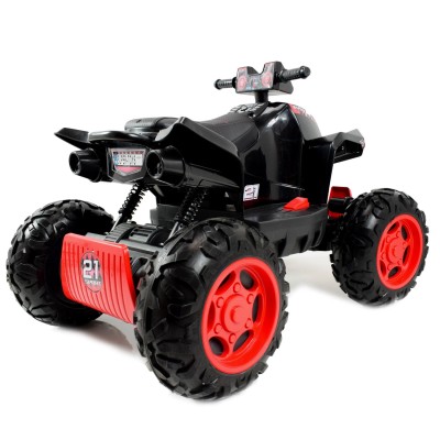 MEGA WIELKI QUAD  Z NAPĘDEM 4X4, AMORTYZATORY, MIĘKKIE KOŁA,, BLUETOOTH/S2888