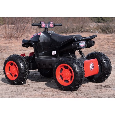MEGA WIELKI QUAD  Z NAPĘDEM 4X4, AMORTYZATORY, MIĘKKIE KOŁA,, BLUETOOTH/S2888