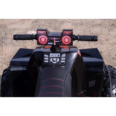MEGA WIELKI QUAD  Z NAPĘDEM 4X4, AMORTYZATORY, MIĘKKIE KOŁA,, BLUETOOTH/S2888