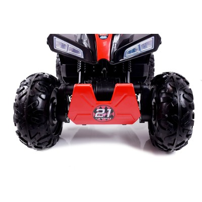 MEGA WIELKI QUAD  Z NAPĘDEM 4X4, AMORTYZATORY, MIĘKKIE KOŁA,, BLUETOOTH/S2888