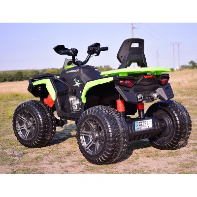 MEGA WIELKI QUAD MAVERICK  Z NAPĘDEM 4X4, AMORTYZATORY, MIĘKKIE KOŁA, GAZ W MANETCE, HAMULEC/BBH3588