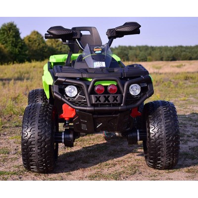 MEGA WIELKI QUAD MAVERICK  Z NAPĘDEM 4X4, AMORTYZATORY, MIĘKKIE KOŁA, GAZ W MANETCE, HAMULEC/BBH3588