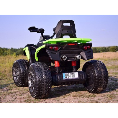 MEGA WIELKI QUAD MAVERICK  Z NAPĘDEM 4X4, AMORTYZATORY, MIĘKKIE KOŁA, GAZ W MANETCE, HAMULEC/BBH3588