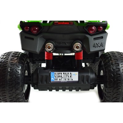 MEGA WIELKI QUAD MAVERICK  Z NAPĘDEM 4X4, AMORTYZATORY, MIĘKKIE KOŁA, GAZ W MANETCE, HAMULEC/BBH3588