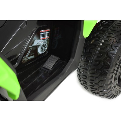 MEGA WIELKI QUAD MAVERICK  Z NAPĘDEM 4X4, AMORTYZATORY, MIĘKKIE KOŁA, GAZ W MANETCE, HAMULEC/BBH3588
