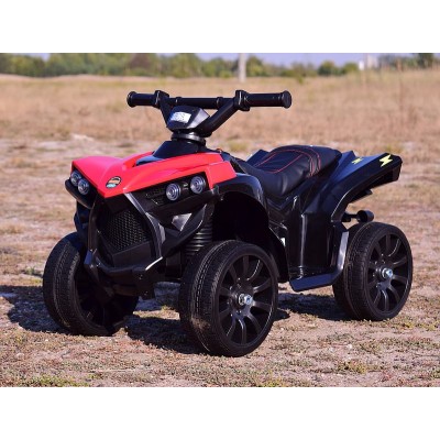 Quad na akumulator, miękkie koła EVA, miękkie siedzenie, dwa akumulatory, dźwięki/RBT570