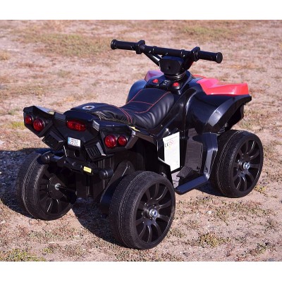 Quad na akumulator, miękkie koła EVA, miękkie siedzenie, dwa akumulatory, dźwięki/RBT570