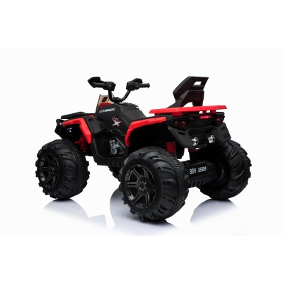MEGA WIELKI QUAD MAVERICK  Z NAPĘDEM 4X4, AMORTYZATORY, MIĘKKIE KOŁA,/BBH3588