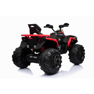 MEGA WIELKI QUAD MAVERICK  Z NAPĘDEM 4X4, AMORTYZATORY, MIĘKKIE KOŁA,/BBH3588