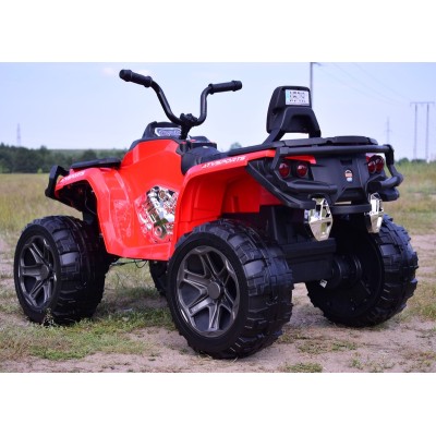 MEGA WIELKI QUAD 4X4, AMORTYZATORY, MIĘKKIE KOŁA, PILOT, WOLNY START,/LB8868