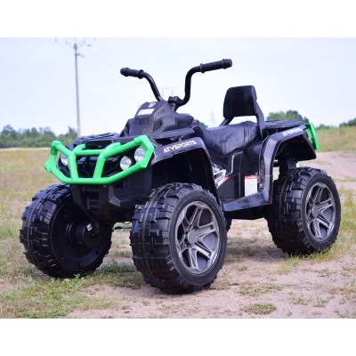MEGA WIELKI QUAD 4X4, AMORTYZATORY, MIĘKKIE KOŁA, PILOT, WOLNY START, /LB8868
