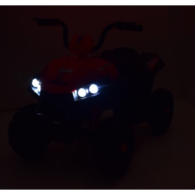 QUAD NA AKUMULATOR, DWA SILNIKI, DWA AKUMULATORY, MIĘKKIE KOŁA/S601