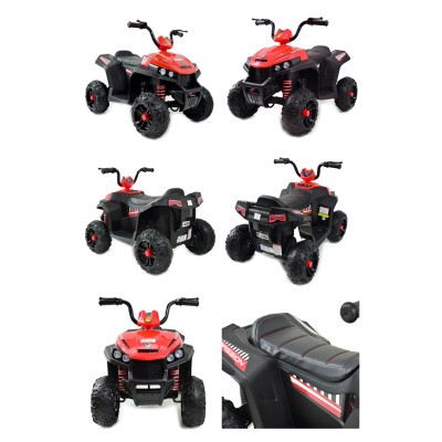 QUAD NA AKUMULATOR, DWA SILNIKI, DWA AKUMULATORY, MIĘKKIE KOŁA/S601