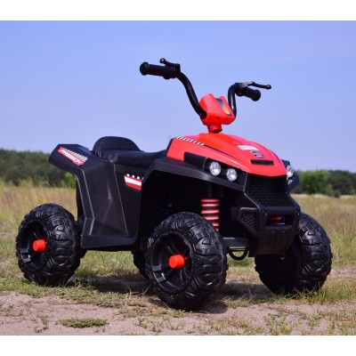 QUAD NA AKUMULATOR, DWA SILNIKI, DWA AKUMULATORY, MIĘKKIE KOŁA/S601