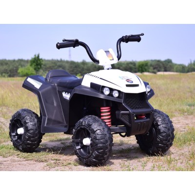 QUAD NA AKUMULATOR, DWA SILNIKI, DWA AKUMULATORY, MIĘKKIE KOŁA/S601