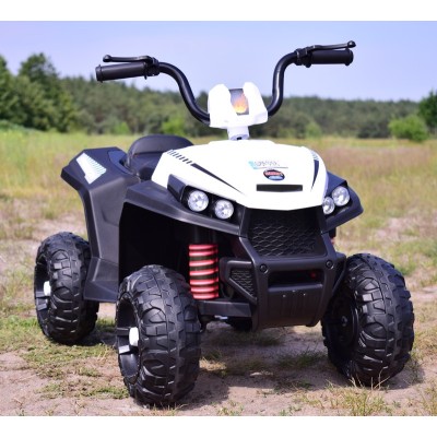 QUAD NA AKUMULATOR, DWA SILNIKI, DWA AKUMULATORY, MIĘKKIE KOŁA/S601