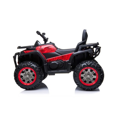 MEGA WIELKI QUAD, AMORTYZATORY, MIĘKKIE KOŁA, PILOT, WOLNY START, 4X4 /XMX607