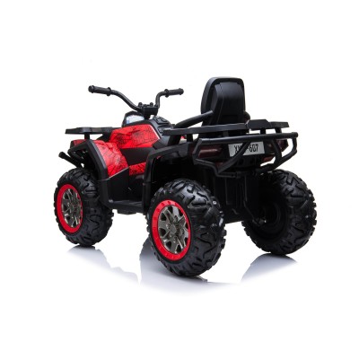 MEGA WIELKI QUAD, AMORTYZATORY, MIĘKKIE KOŁA, PILOT, WOLNY START, 4X4 /XMX607