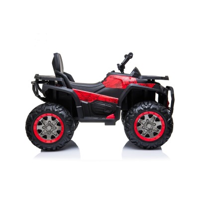 MEGA WIELKI QUAD, AMORTYZATORY, MIĘKKIE KOŁA, PILOT, WOLNY START, 4X4 /XMX607