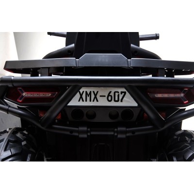 MEGA WIELKI QUAD, AMORTYZATORY, MIĘKKIE KOŁA, PILOT, WOLNY START, 4X4 /XMX607