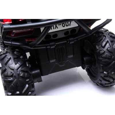 MEGA WIELKI QUAD, AMORTYZATORY, MIĘKKIE KOŁA, PILOT, WOLNY START, 4X4 /XMX607