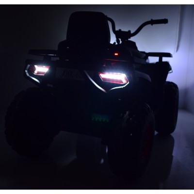 MEGA WIELKI QUAD, AMORTYZATORY, MIĘKKIE KOŁA, PILOT, WOLNY START, 4X4 /XMX607