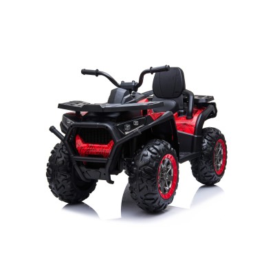 MEGA WIELKI QUAD, AMORTYZATORY, MIĘKKIE KOŁA, PILOT, WOLNY START, 4X4 /XMX607