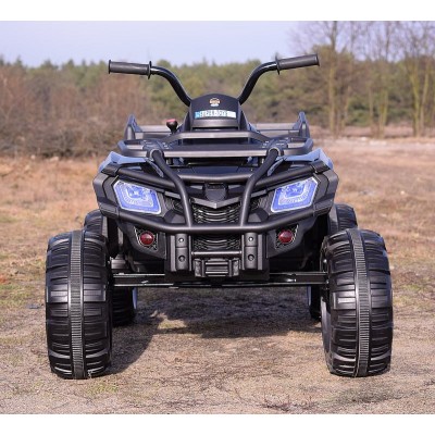 MEGA WIELKI QUAD 24 V, 2X100W, AMORTYZATORY, MIĘKKIE KOŁA, RADIO/0909-24V