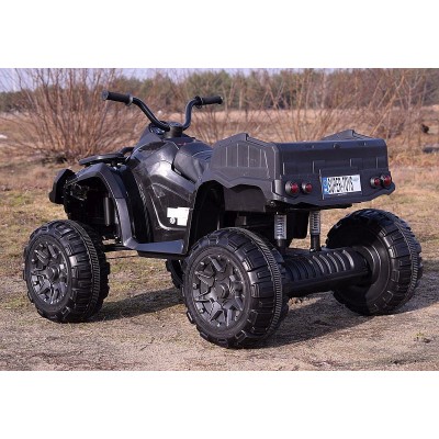 MEGA WIELKI QUAD 24 V, 2X100W, AMORTYZATORY, MIĘKKIE KOŁA, RADIO/0909-24V
