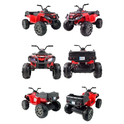 MEGA WIELKI QUAD 24 V, 2X100W, AMORTYZATORY, MIĘKKIE KOŁA, RADIO/0909-24V