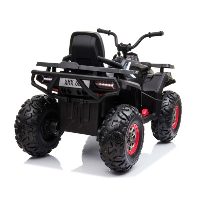 MEGA WIELKI QUAD, AMORTYZATORY, MIĘKKIE KOŁA, PILOT, WOLNY START, 4x4 /XMX607