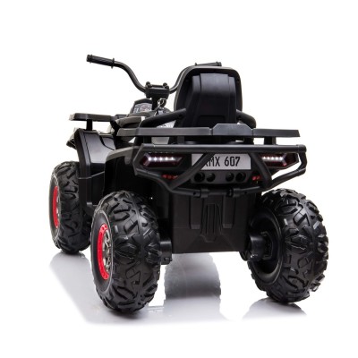 MEGA WIELKI QUAD, AMORTYZATORY, MIĘKKIE KOŁA, PILOT, WOLNY START, 4x4 /XMX607