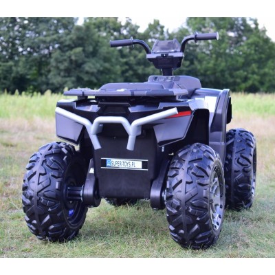 DUŻY QUAD NA AKUMULATOR, MIĘKKIE SIEDZENIE, MIĘKKIE KOŁA/CH9955