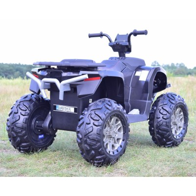 DUŻY QUAD NA AKUMULATOR, MIĘKKIE SIEDZENIE, MIĘKKIE KOŁA/CH9955