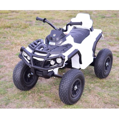MEGA WIELKI QUAD, AMORTYZATORY, POMPOWANE KOŁA, PILOT, WOLNY START, RADIO/0906-AIR