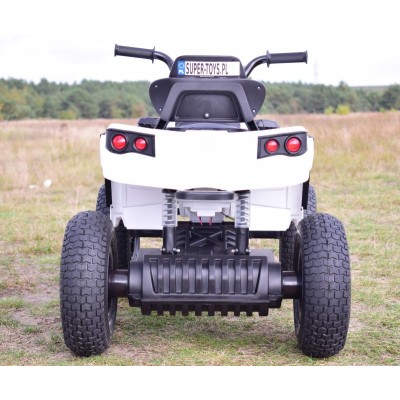 MEGA WIELKI QUAD, AMORTYZATORY, POMPOWANE KOŁA, PILOT, WOLNY START, RADIO/0906-AIR