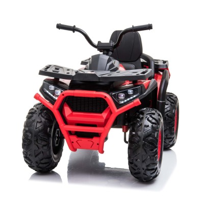 MEGA WIELKI QUAD, AMORTYZATORY, MIĘKKIE KOŁA, PILOT, WOLNY START, 4x4 /XMX607