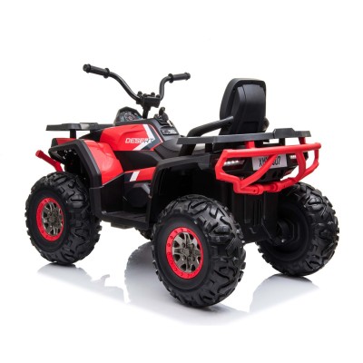 MEGA WIELKI QUAD, AMORTYZATORY, MIĘKKIE KOŁA, PILOT, WOLNY START, 4x4 /XMX607