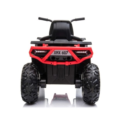 MEGA WIELKI QUAD, AMORTYZATORY, MIĘKKIE KOŁA, PILOT, WOLNY START, 4x4 /XMX607