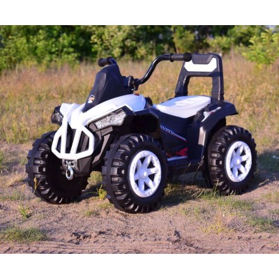 DUŻY QUAD  NA AKUMULATOR  WARK SILNIKA, ŚWIATŁA/YX9958