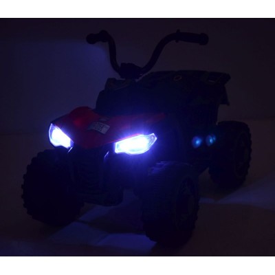 QUAD OVERLAND NA AKUMULATOR, DWA SILNIKI, MIĘKKIE SIEDZENIE, MIĘKKIE KOŁA/BJQ-V8